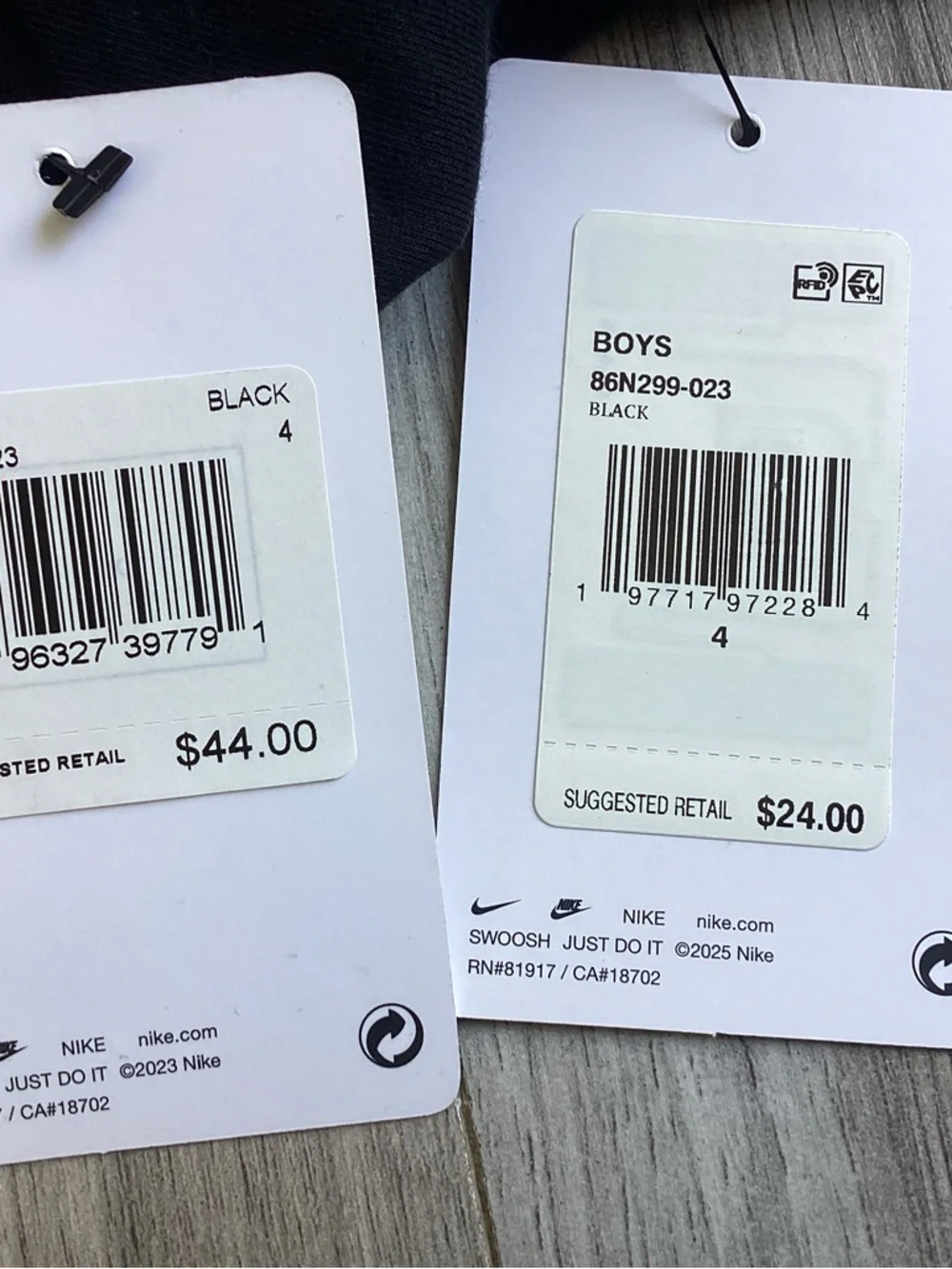 Nike Boys l/s tee & cargo joggers outfit size 4(NWT) ~FIRM, NO OFFERS~ - Picture 6 of 6